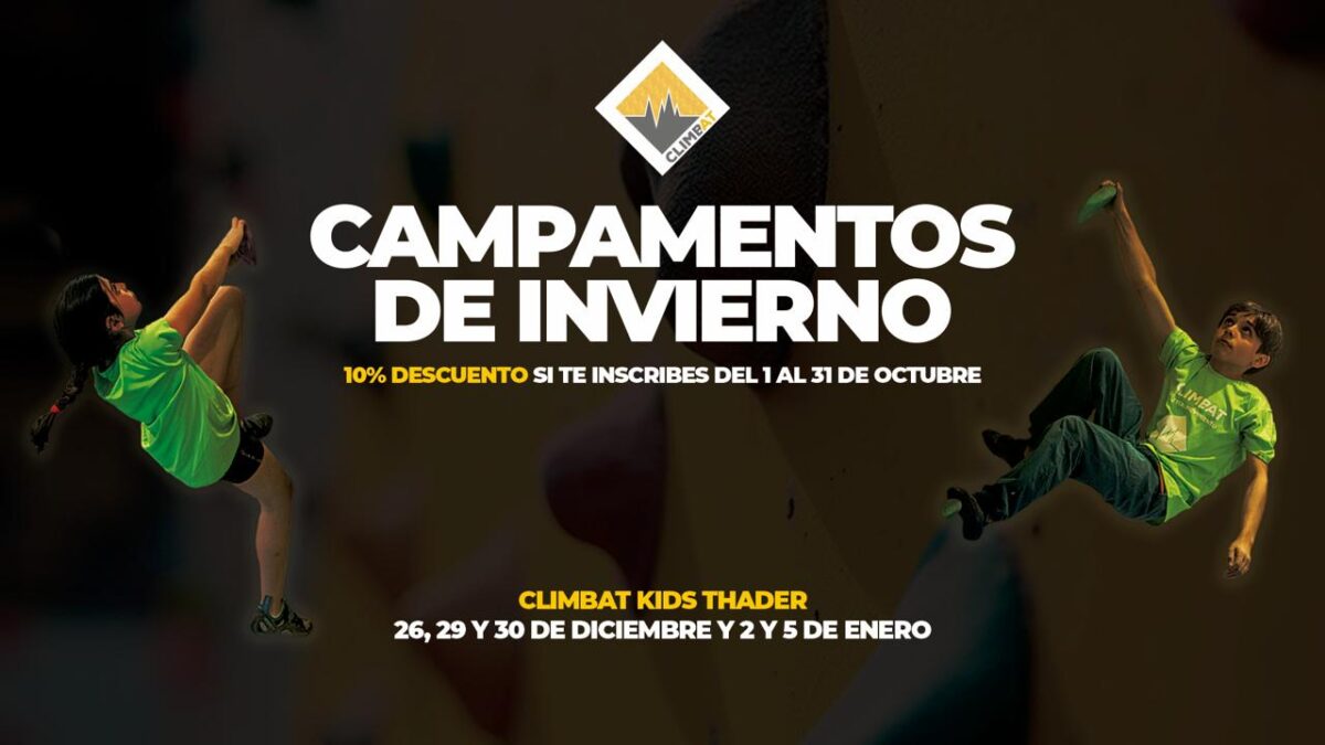 Campamentos de Invierno en Climbat Kids Thader